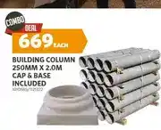 BUCO Building Column 250mm x 2.0m Cap & Base Included offer