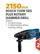 BUCO Bosch 720W SDS Plus Rotary Hammer Drill offer