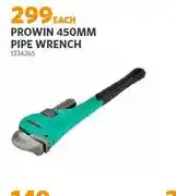 BUCO Prowin 450mm Pipe Wrench offer