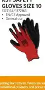 BUCO RST Safety Gloves Size 10 offer