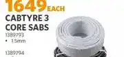 BUCO Cabtyre 3 Core SABS 1.5mm offer