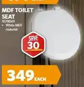 BUCO MDF Toilet Seat White offer