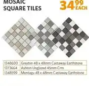 BUCO Mosaic Square Tiles offer