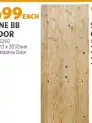 BUCO Pine BB Door 813 x 2032mm offer