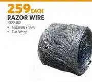 BUCO Razor Wire 500mm x 15m Flat Wrap offer
