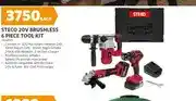 BUCO Steco 20V Brushless 6 Piece Tool Kit offer