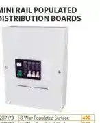 BUCO Mini Rail Populated Distribution Boards offer
