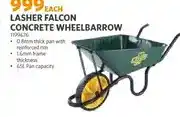 BUCO Lasher Falcon Concrete Wheelbarrow offer