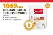 BUCO Brilliant Sheen TradePro White 20L offer