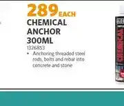 BUCO Alcolin Chemical Anchor 300ml offer