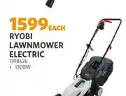 BUCO Ryobi Lawnmower Electric 1300W offer