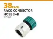 BUCO Raco Connector Hose 3/4I offer