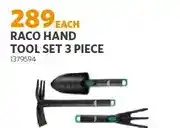 BUCO Raco Hand Tool Set 3 Piece offer