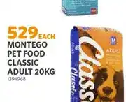 BUCO Montego Pet Food Classic Adult 20kg offer