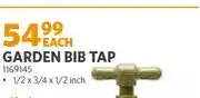 BUCO Garden Bib Tap 1/2 x 3/4 x 1/2 inch offer
