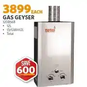 BUCO Gas Geyser 12L 13/GWH12L Totai offer