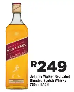 OK Liquor Johnnie Walker Red Label Blended Scotch Whisky offer