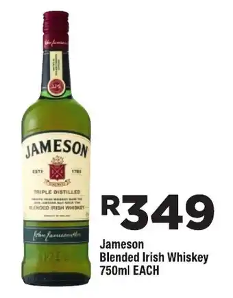 Jameson Blended Irish Whiskey