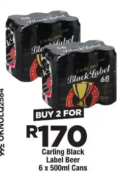 OK Liquor Carling Black Label Beer offer