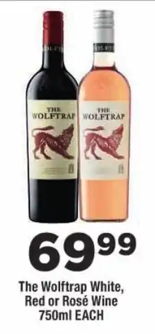 OK Liquor The Wolftrap White, Red or Rosé Wine offer