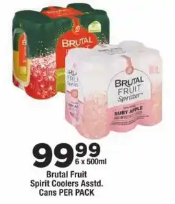 OK Liquor Brutal Fruit Spirit Coolers Assorted offer