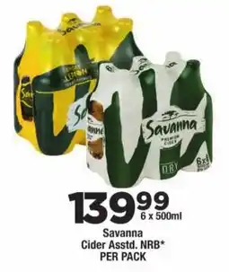 OK Liquor Savanna Cider Asstd. offer