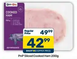 Pick n Pay Hypermarket PnP Sliced Cooked Ham offer