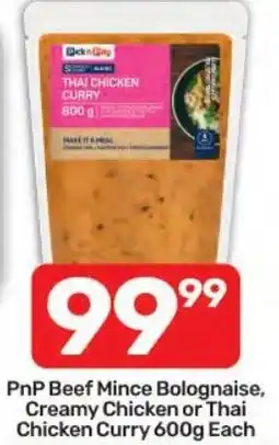 Pick n Pay Hypermarket Thai Chicken Curry offer
