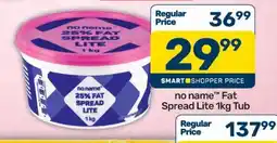 Pick n Pay Hypermarket no name Fat Spread Lite offer