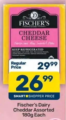 Pick n Pay Hypermarket Fischer's Dairy Cheddar Assorted offer