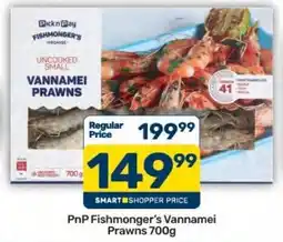 Pick n Pay Hypermarket PnP Fishmonger's Vannamei Prawns offer