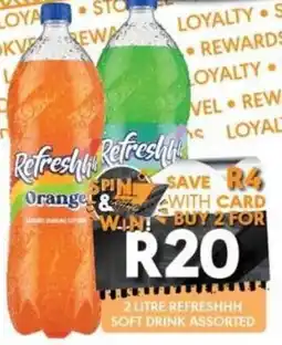 OBC Meat & Chicken Refreshhh Soft Drink Assorted offer