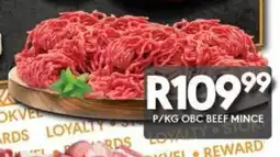 OBC Meat & Chicken OBC BEEF MINCE offer