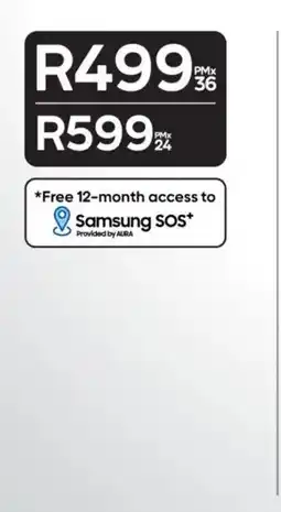Cell C Samsung SOS+ offer