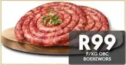 OBC Meat & Chicken BOEREWORS offer