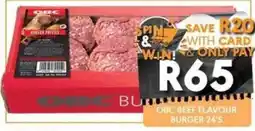 OBC Meat & Chicken OBC Burger Patties offer