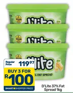Pick n Pay Hypermarket D'Lite 37% Fat Spread offer
