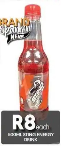 OBC Meat & Chicken Sting Energy Drink offer