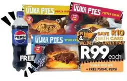 OBC Meat & Chicken Vuka Pies offer