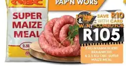 OBC Meat & Chicken OBC Super Maize Meal offer