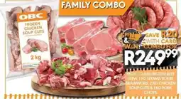 OBC Meat & Chicken OBC Frozen Chicken Soup Cuts offer