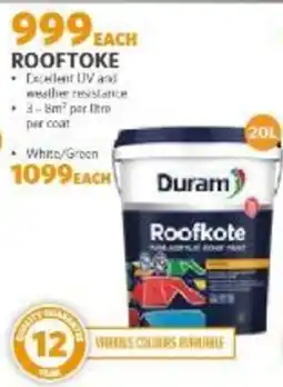 BUCO Duram Roofkote offer