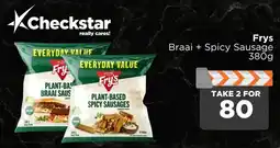 Check Star Fry's Plant-Based Spicy Sausages offer