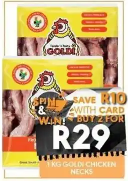 OBC Meat & Chicken 1 KG GOLDI CHICKEN NECKS offer