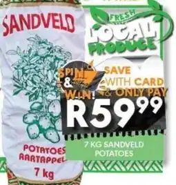 OBC Meat & Chicken SANDVELD POTATOES offer