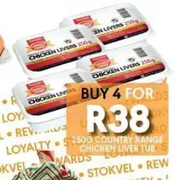 OBC Meat & Chicken Country Range Chicken Liver Tub offer