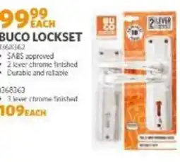 BUCO BUCO LOCKSET offer