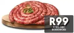 OBC Meat & Chicken BOEREWORS offer