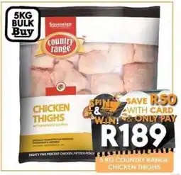 OBC Meat & Chicken Country Range Chicken Thighs offer