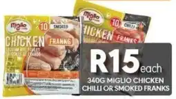 OBC Meat & Chicken Miglio Chicken Franks offer